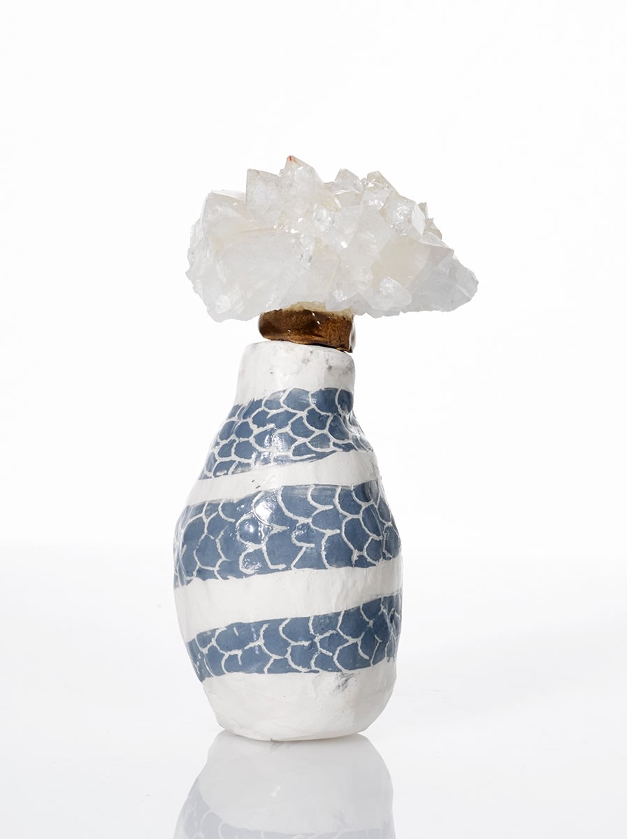 Leah Fraser, Grey Snake Magic Bottle , 2015