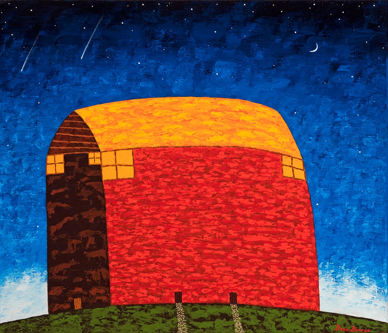 Dean Bowen, Comet Pair, 2020