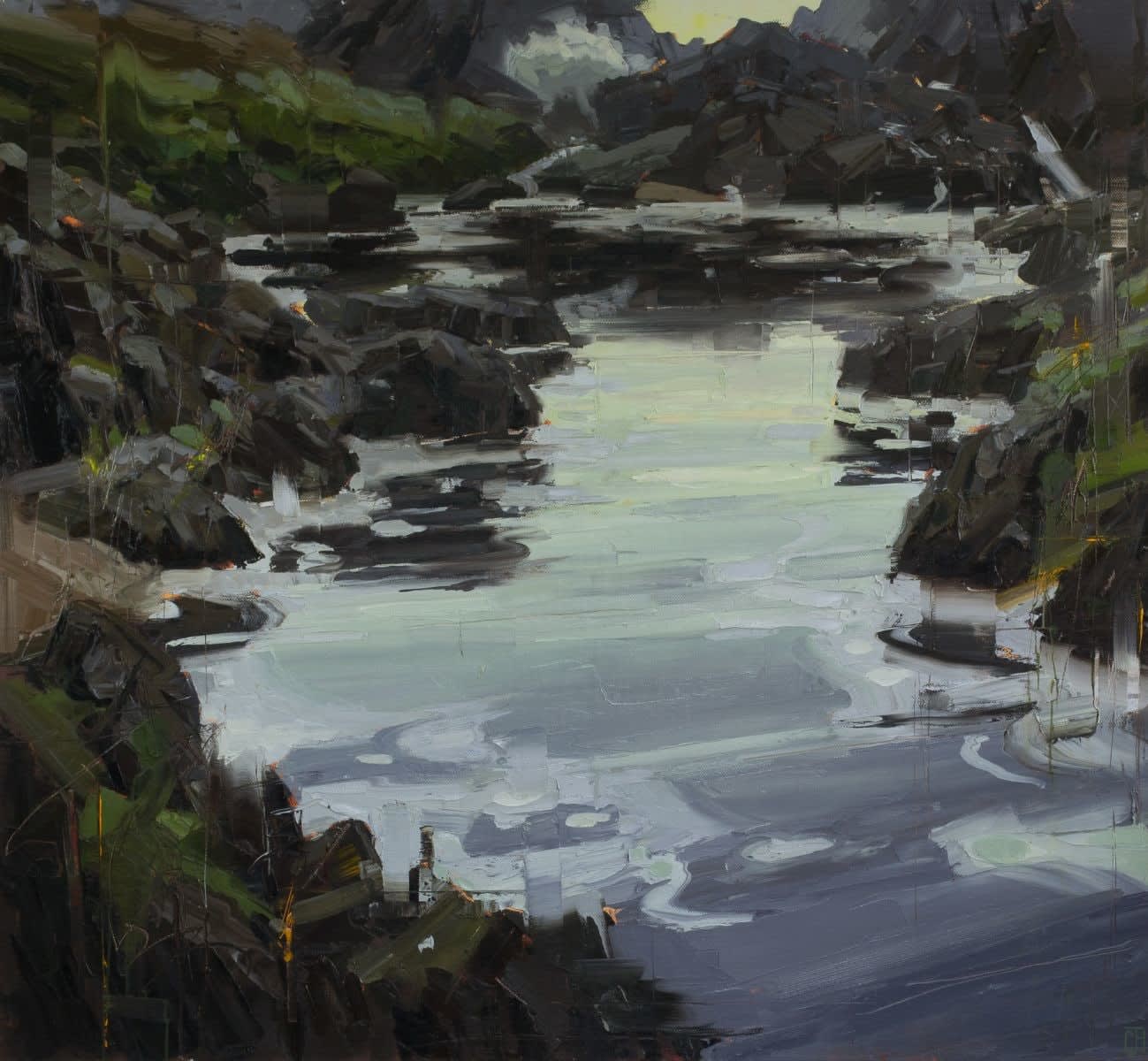 Clifford How, A Place Where the Ocean Finds Rest, 2021