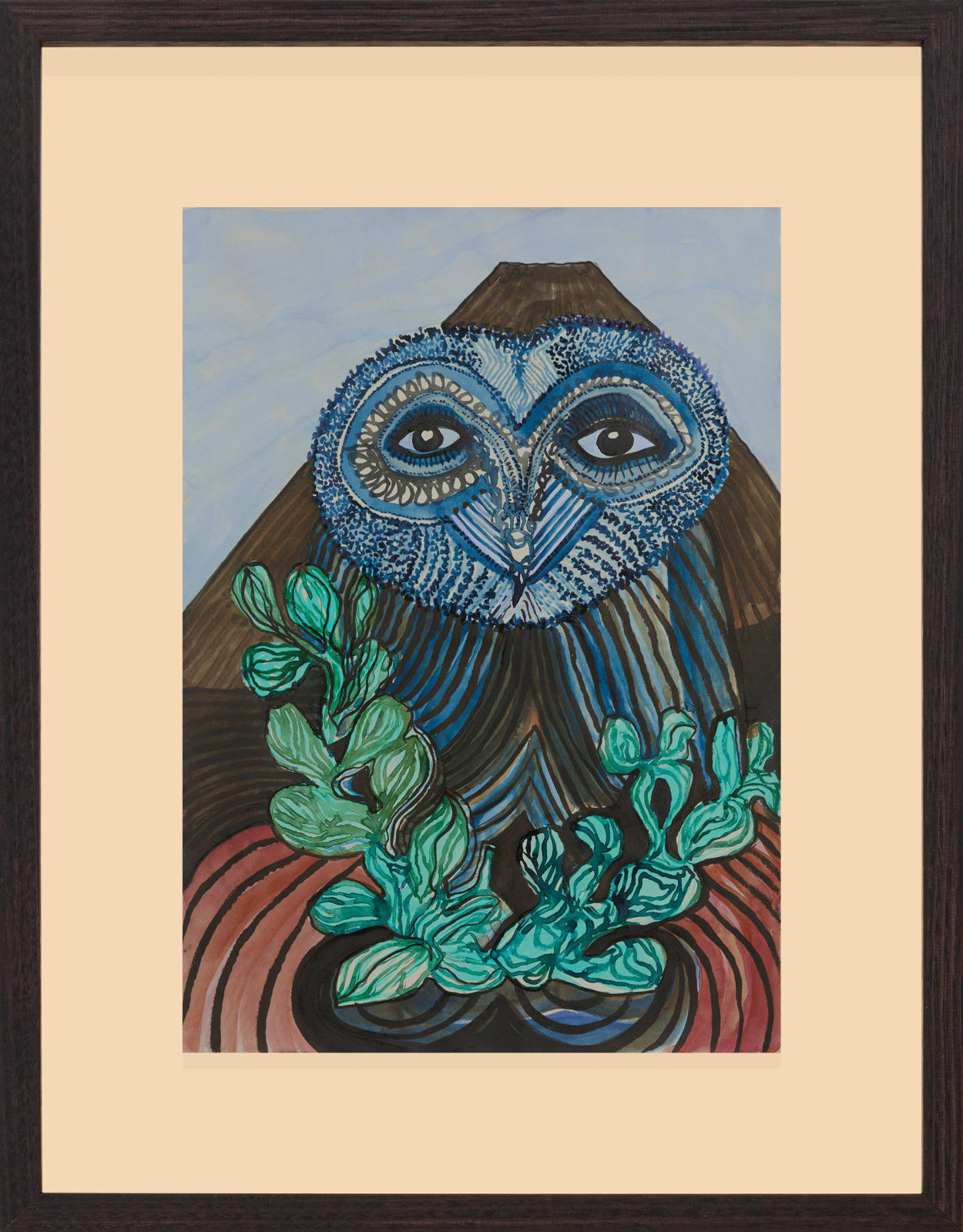 Joshua Yeldham, Volcano Owl, 2024
