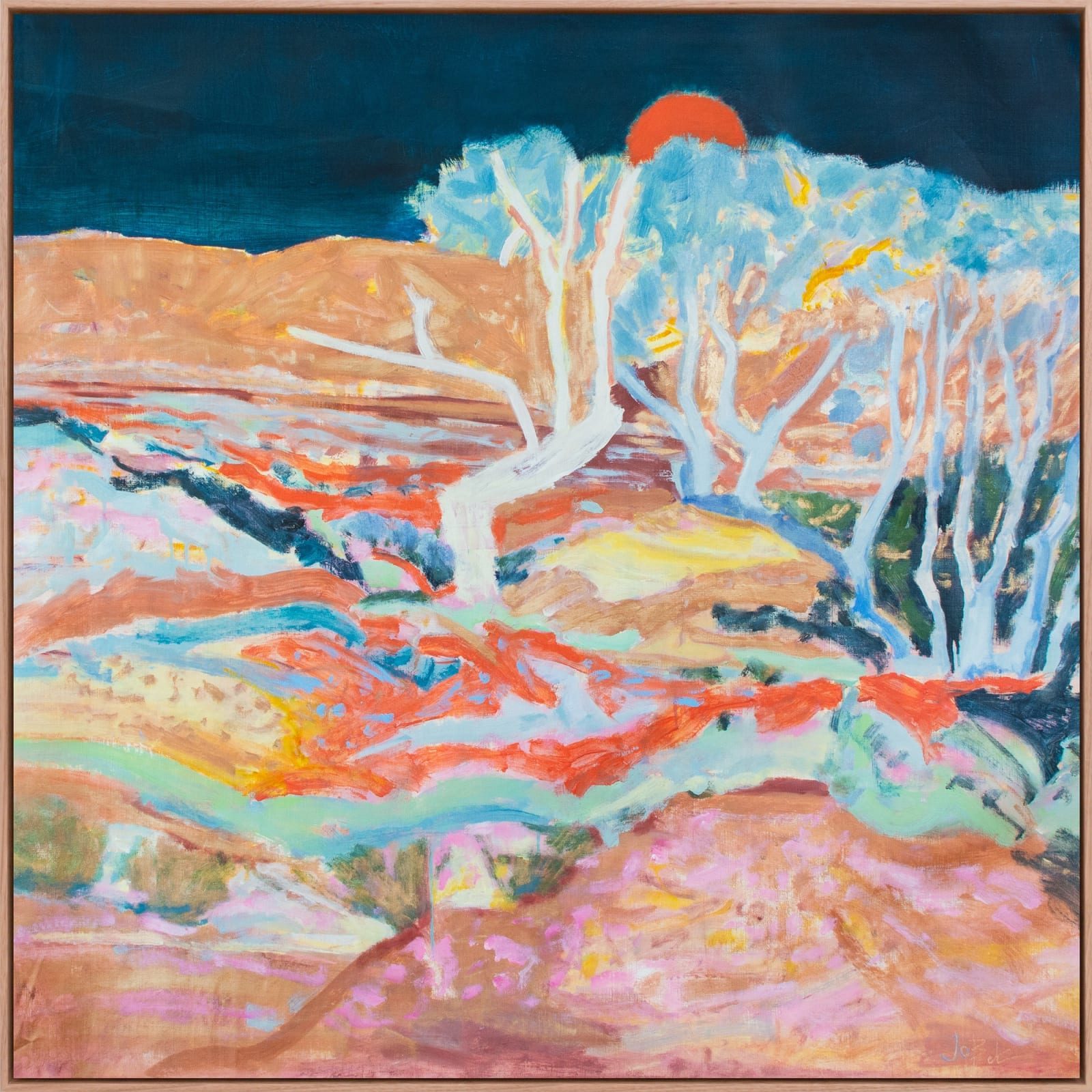 Jo Bertini, Blood Moon Birthing Tree, 2022