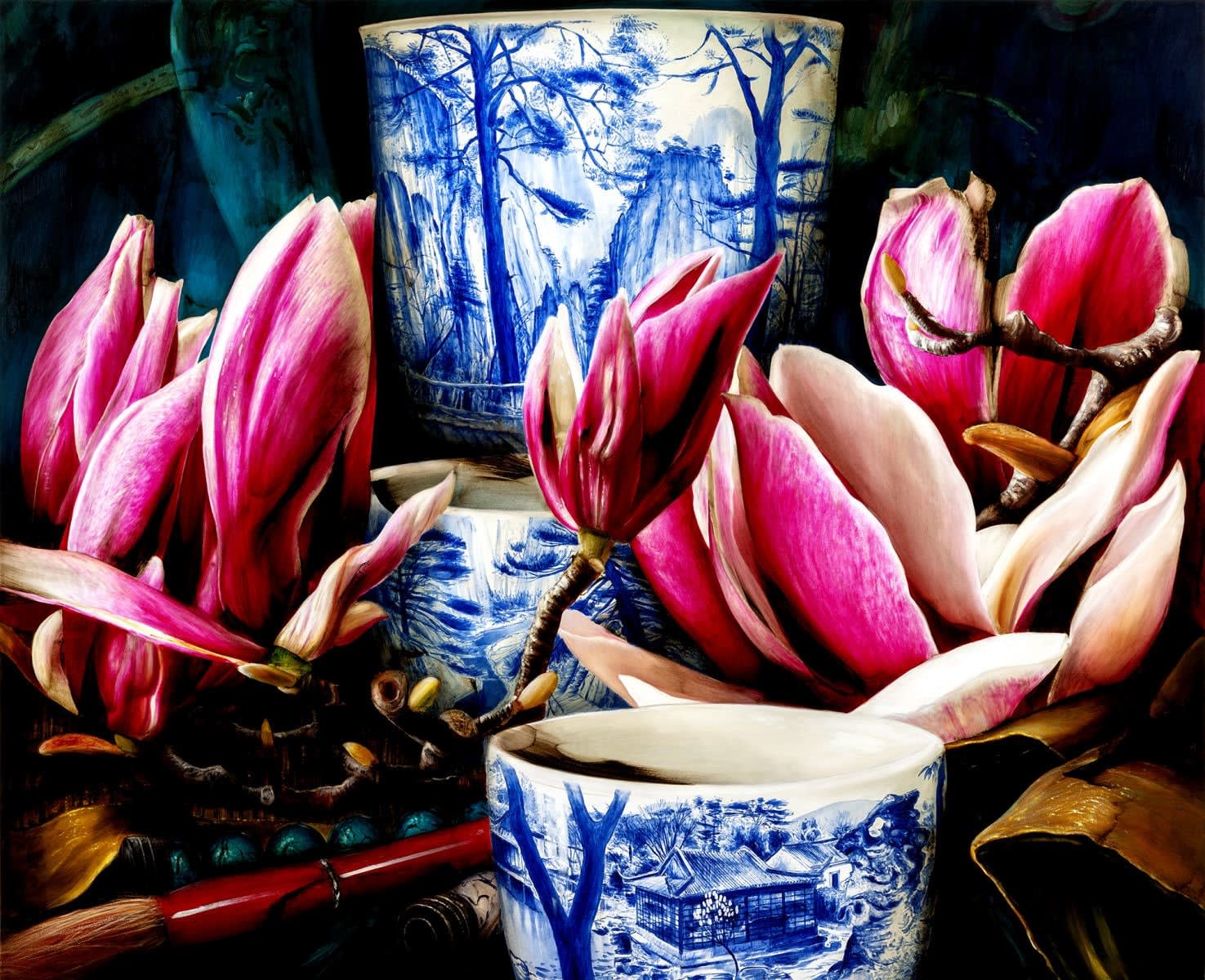 Dean Home, Distant Peaks From the Blue Pavilion, 2018