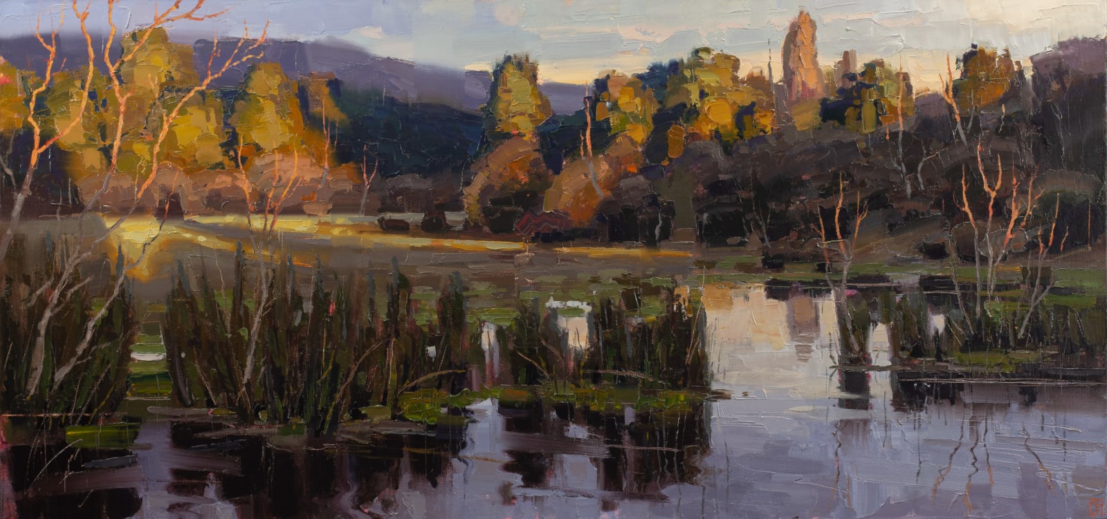 Clifford How, Where rising water meets the setting sun, 2025