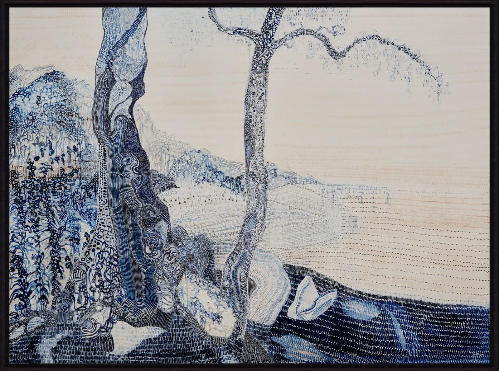 Joshua Yeldham, Charcoal Wood – Smiths Creek, 2020