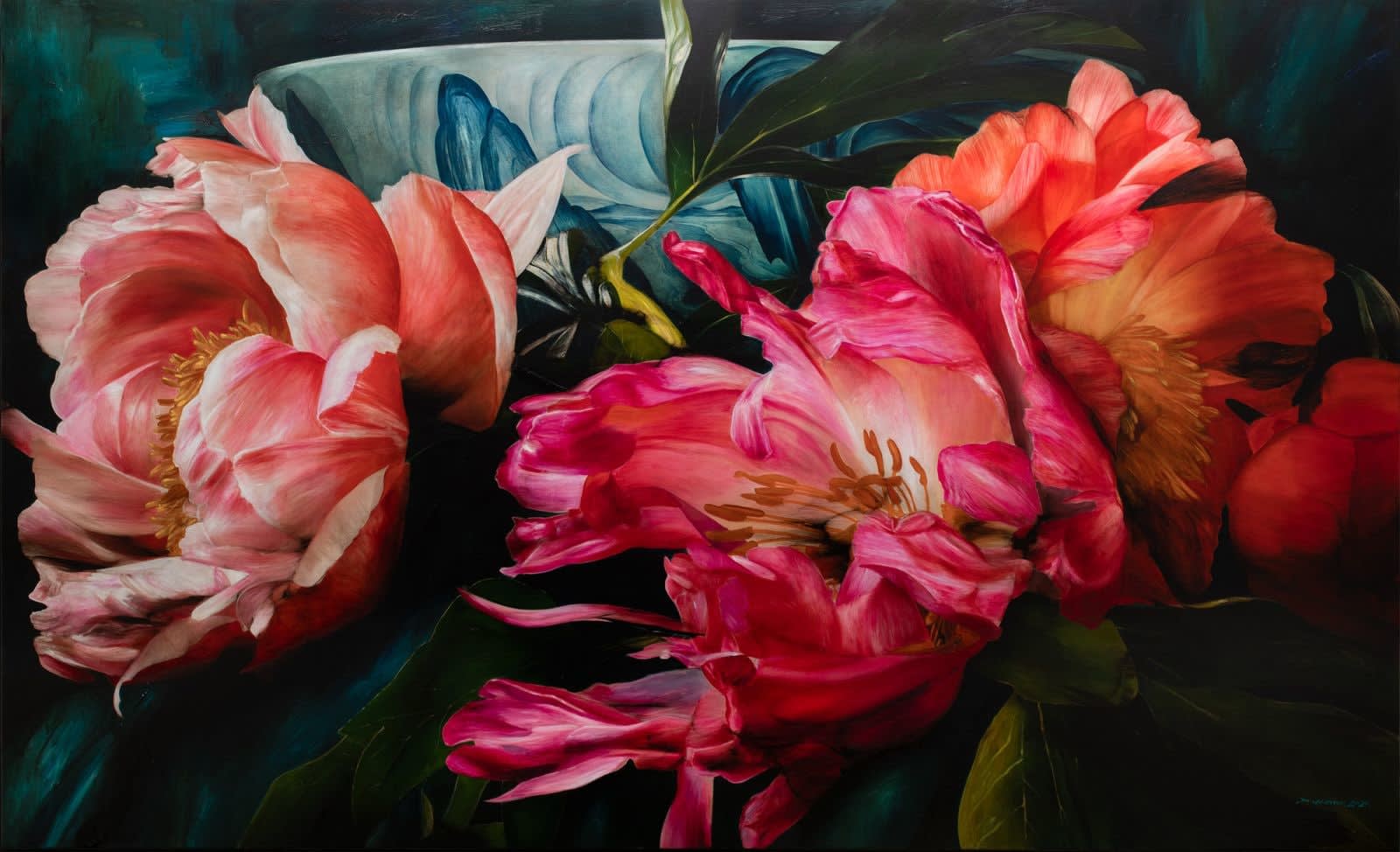 Dean Home, Mountains and Wind Reach Out to the Petals, 2020