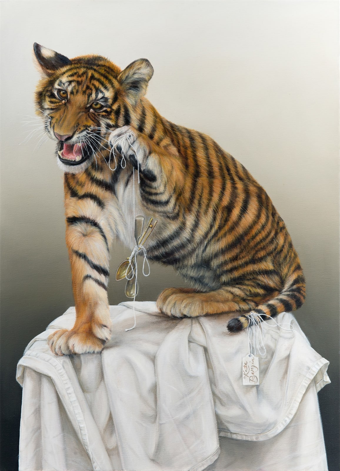 Kate Bergin, The Trouble With Tigers and Teaspoons, 2017