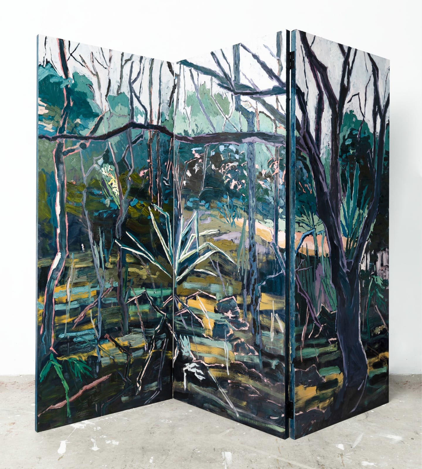 Nicole Kelly, Blue Trees, 2022