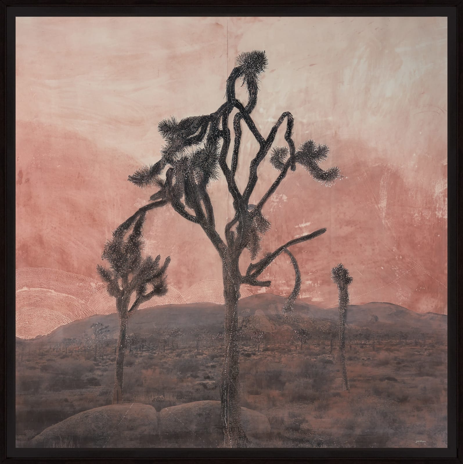 Joshua Yeldham, Joshua Tree – Terracotta, 2022