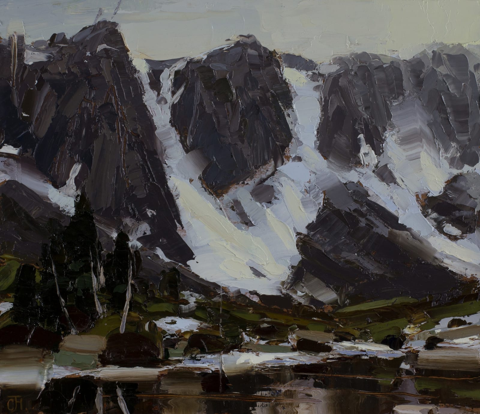 Clifford How, Draped in Winter (Study), 2022