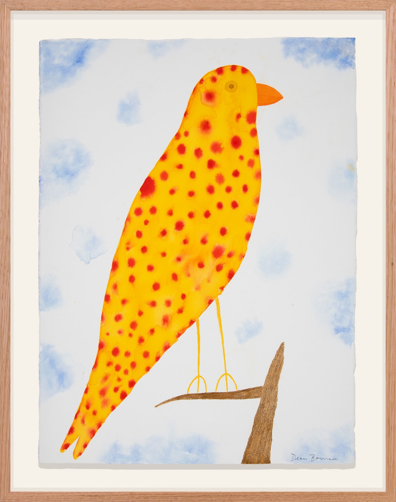Dean Bowen, Yellow Canary (East), 2023