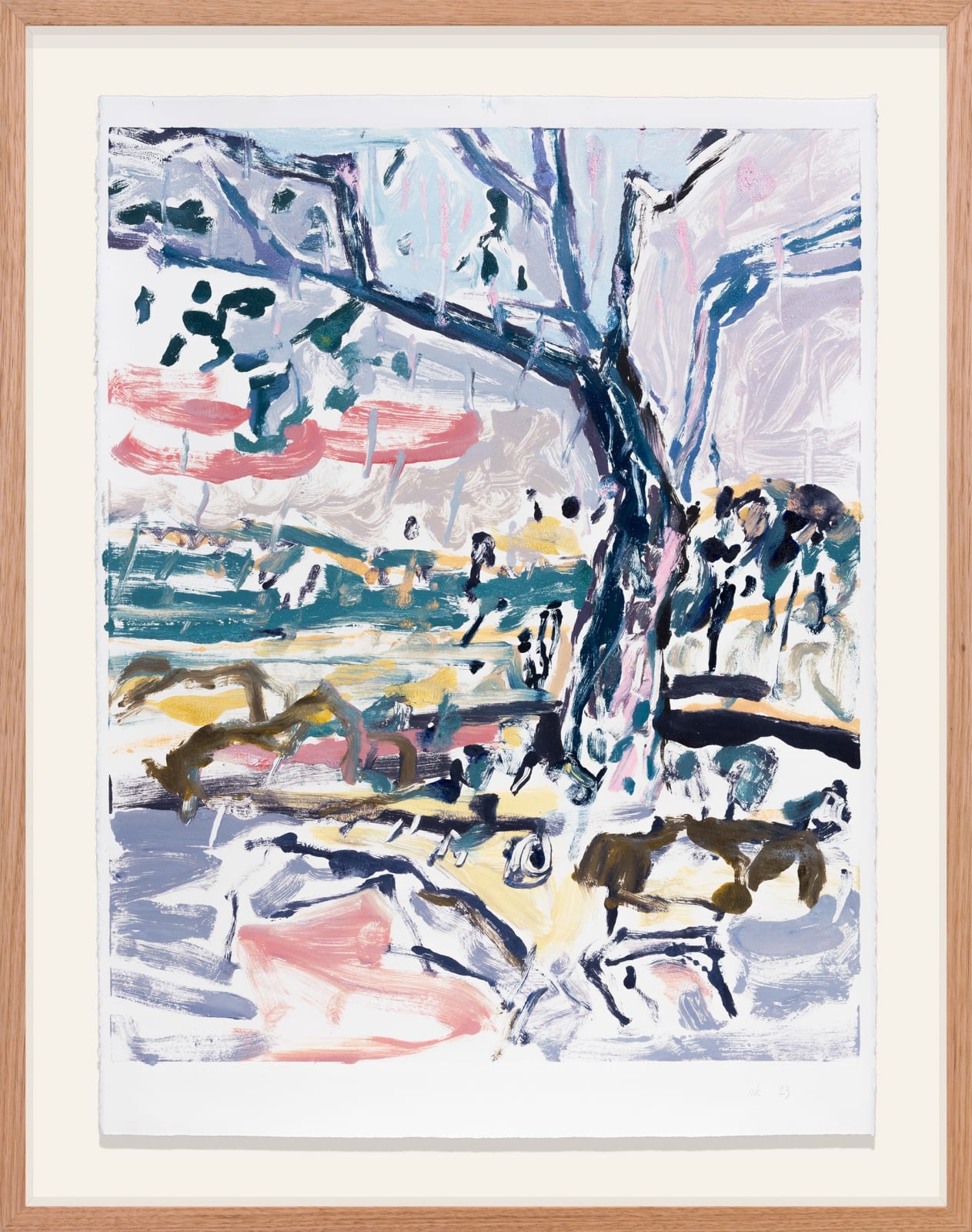Nicole Kelly, Pink Rain, 2023