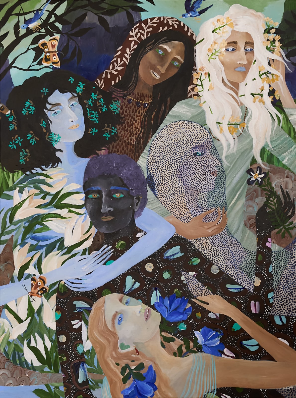 Leah Fraser, It was as though she had never seen the sky before, 2025