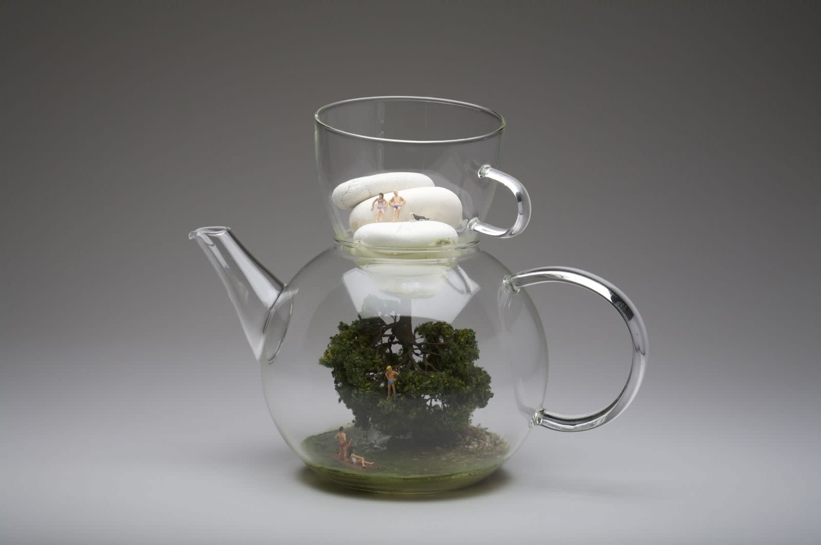 Kendal Murray, Downriver, Deliver (Teapot), 2011