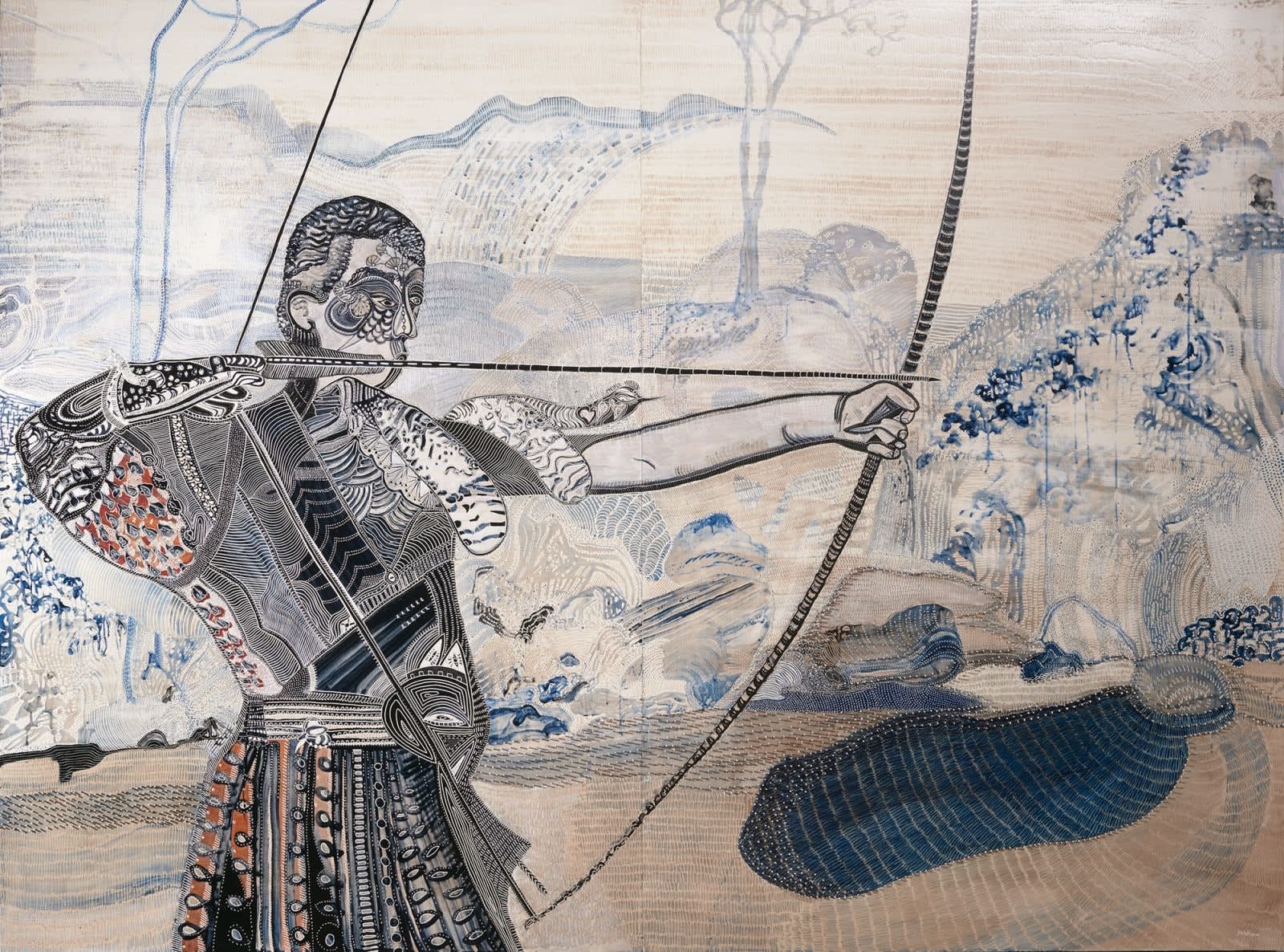 Joshua Yeldham, The Archer's Bow, 2017