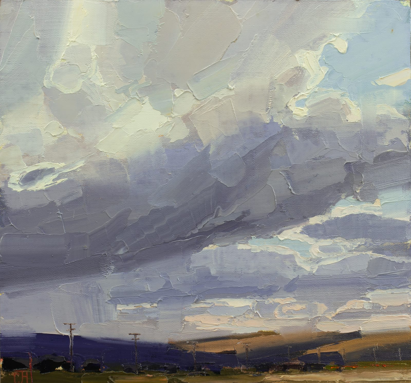 Clifford How, Display Above the Power Lines, 2025