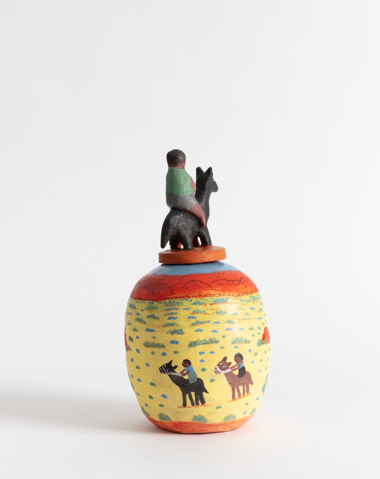 Hermannsburg Potters, Dawn Ngala Wheeler – Down the Creek We Was Riding, 2025