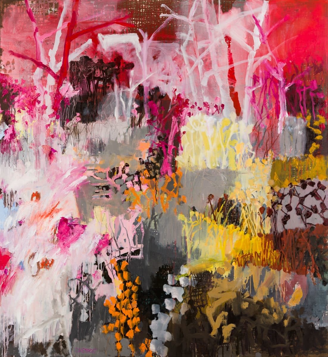 Jo Davenport, Red Sky in the Morning III, 2019