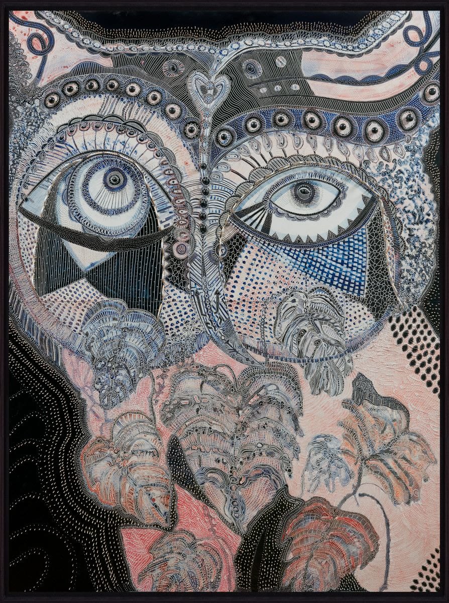 Joshua Yeldham, Monstera Deliciosa Owl, 2020