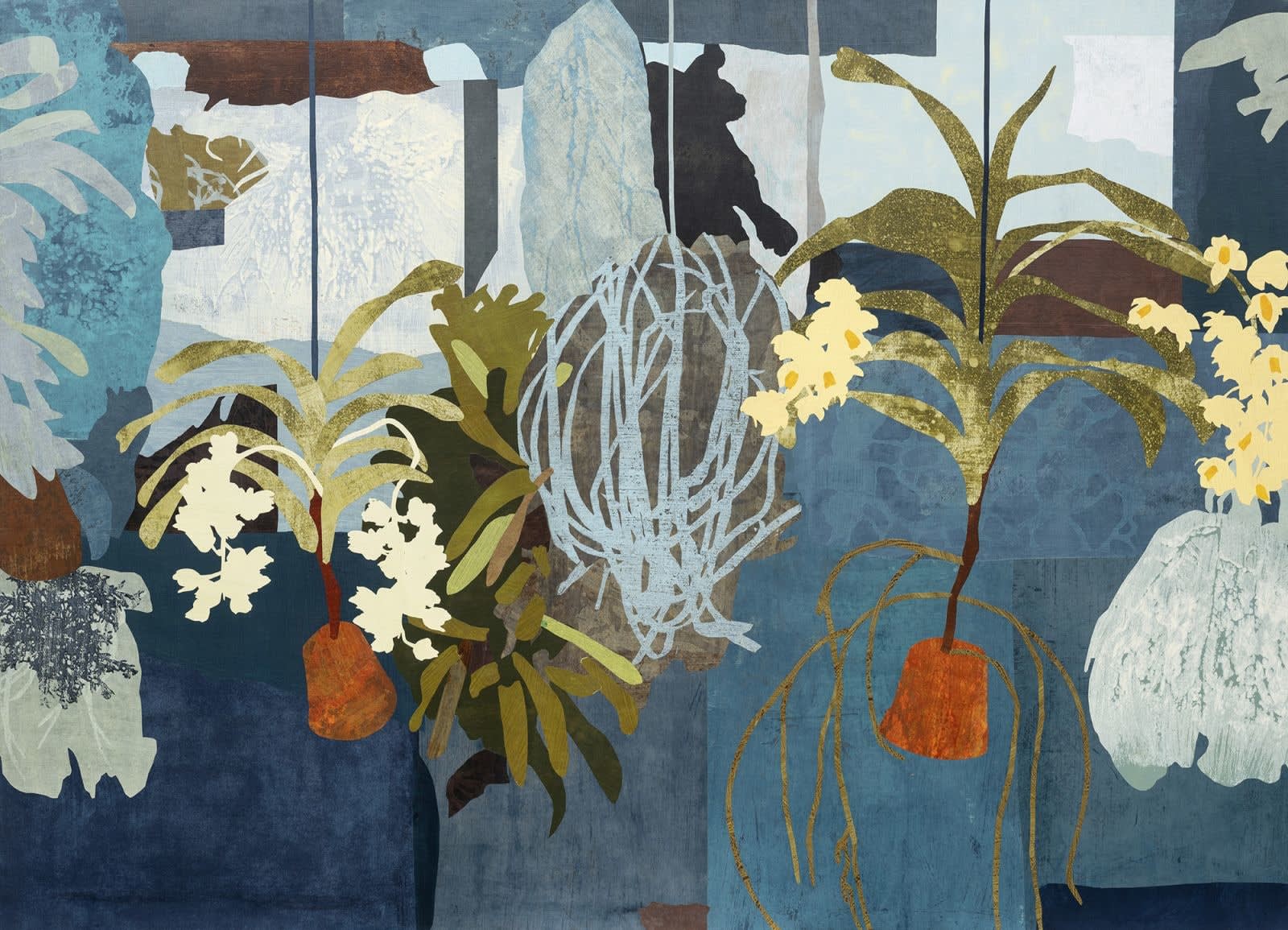 Nicola Moss, On a Floating Sea, 2021