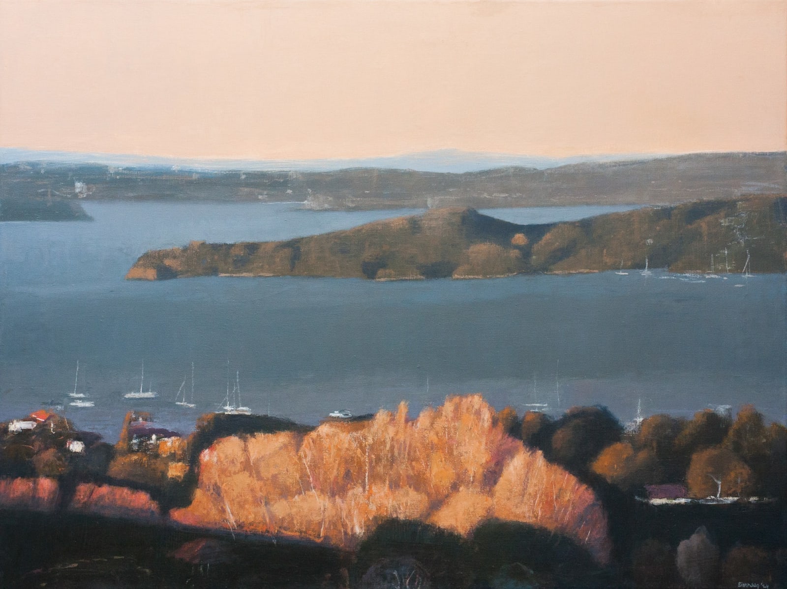 Peter Simpson, Burning Bright (Late Afternoon), 2024 - 2025