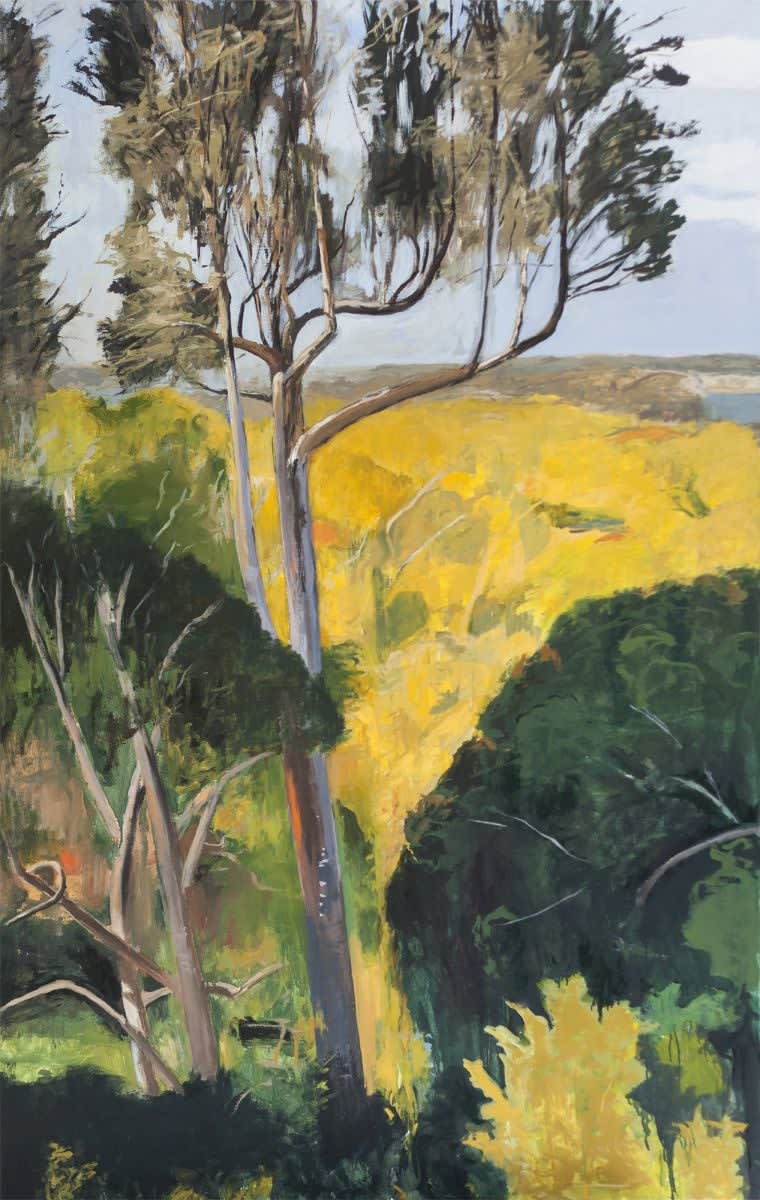 Peter Simpson, Landscape With Tall Trees, 2016