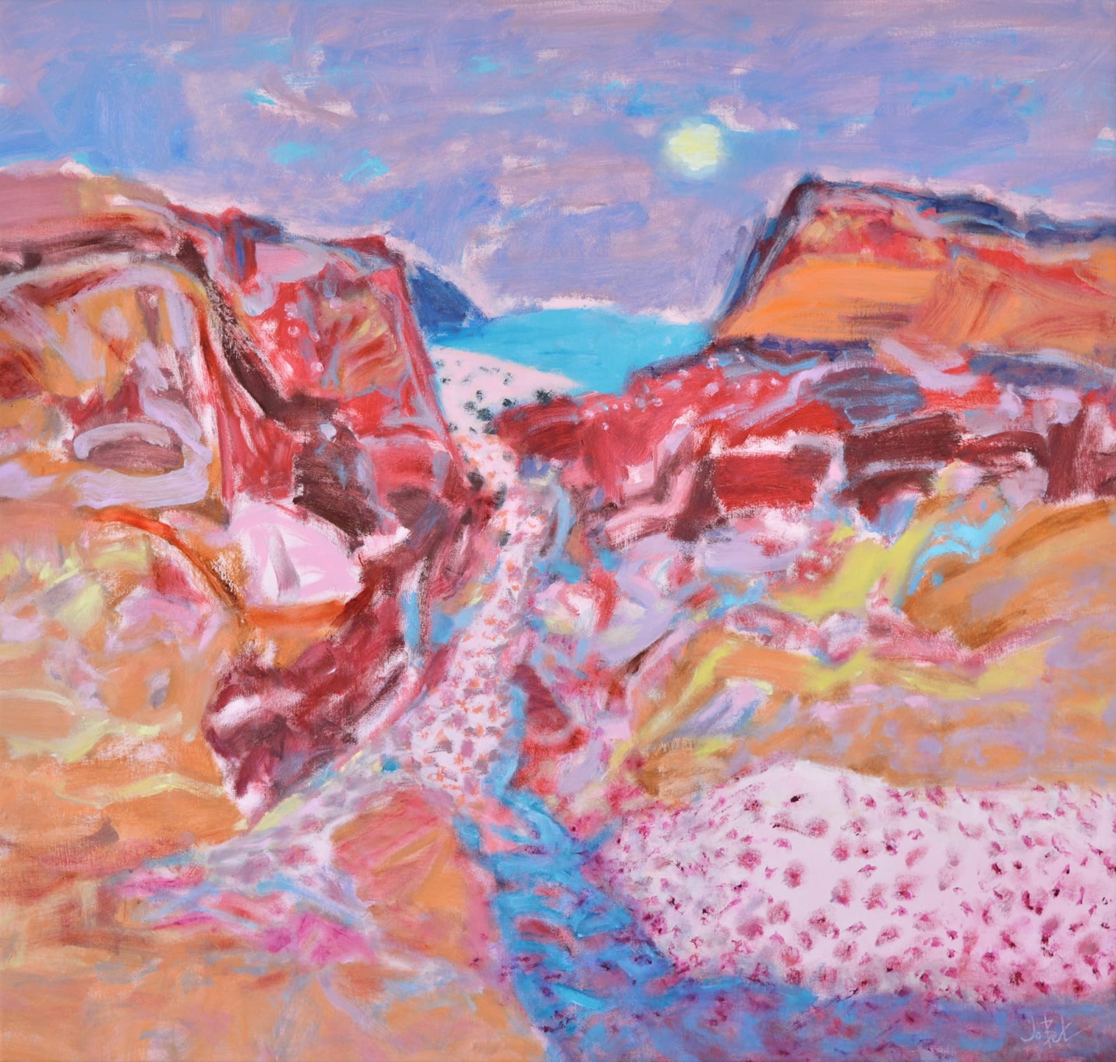 Jo Bertini, Unborn Moon, 2024