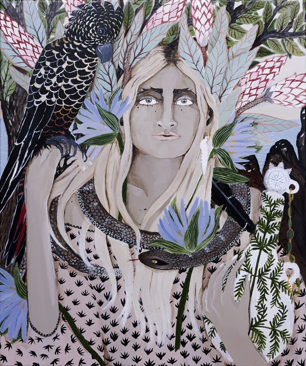 Leah Fraser, She’s the Silent One, in Her Soft Boots, 2014