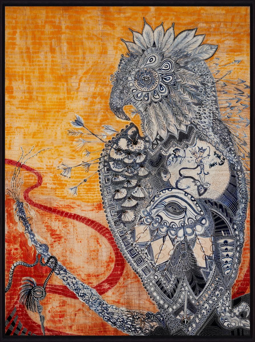 Joshua Yeldham, Owl of the Battlefield, 2020