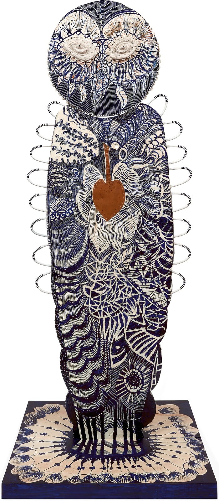 Joshua Yeldham, Owl of the Open Heart, 2024