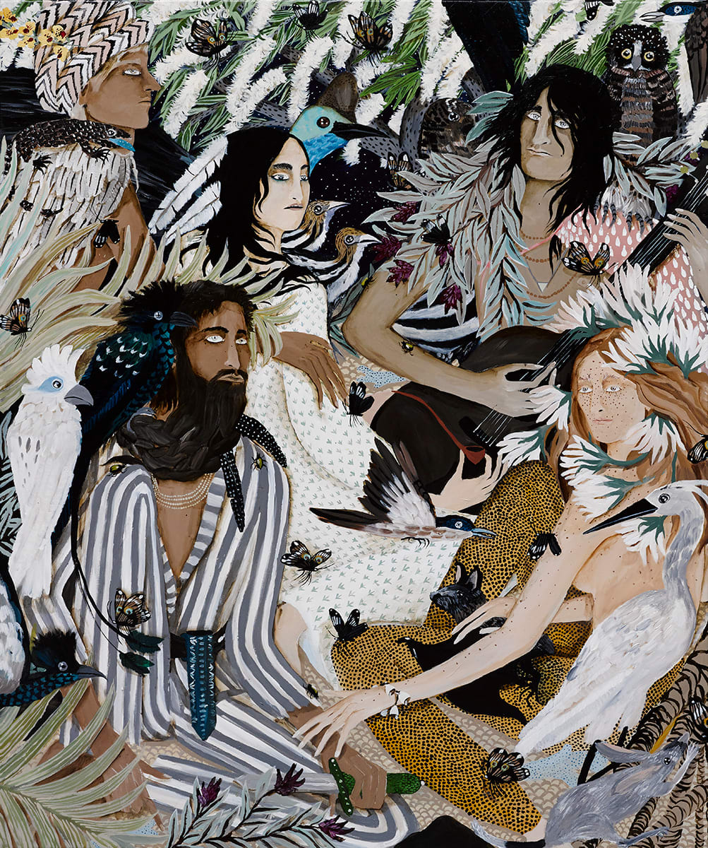 Leah Fraser, We Sang Songs Beneath a Web of Stars, 2015