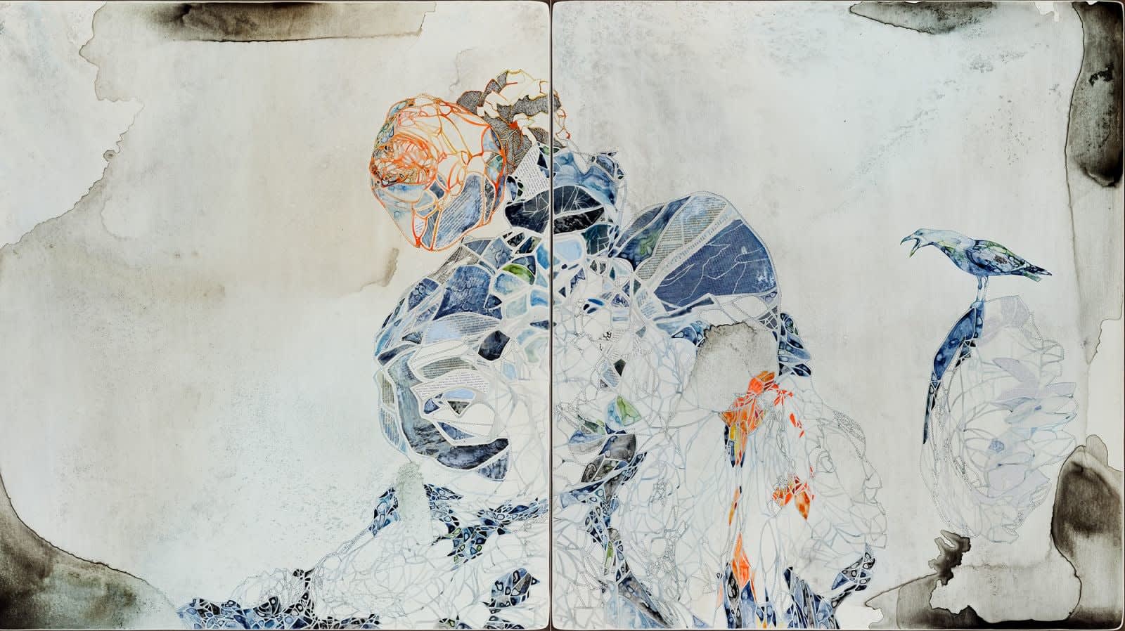 Belinda Fox, Tapestry VIII (Listen), 2017