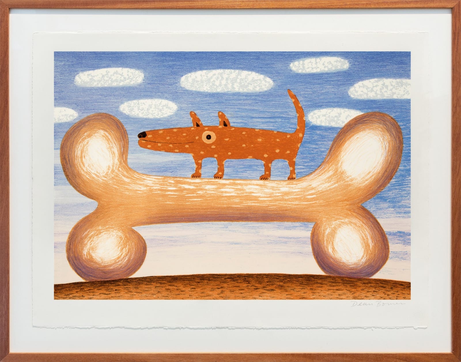 Dean Bowen, Dog with a Bone, 2019