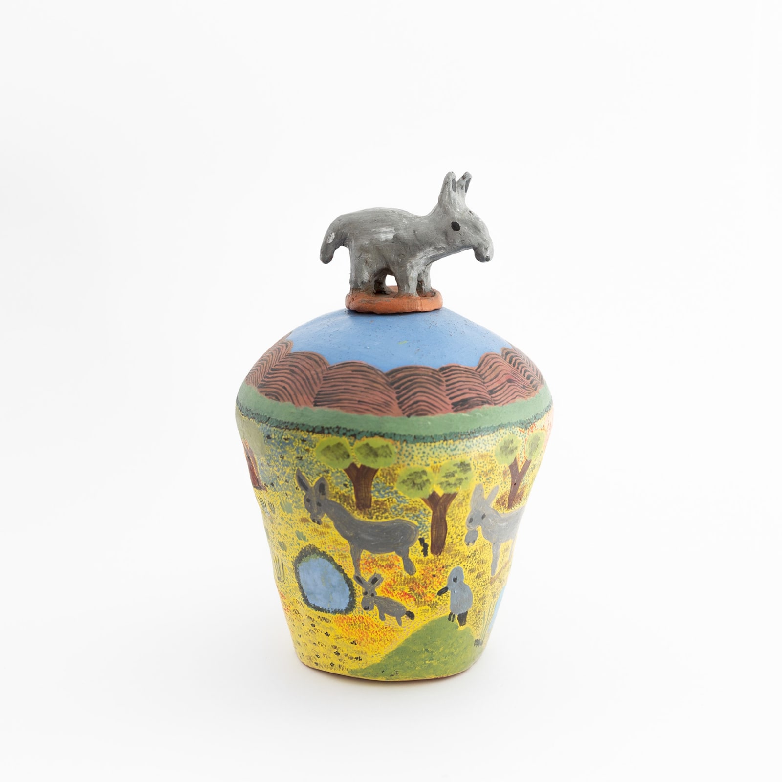 Hermannsburg Potters, Shirley Wheeler – Ilpatjina (Donkey), 2023