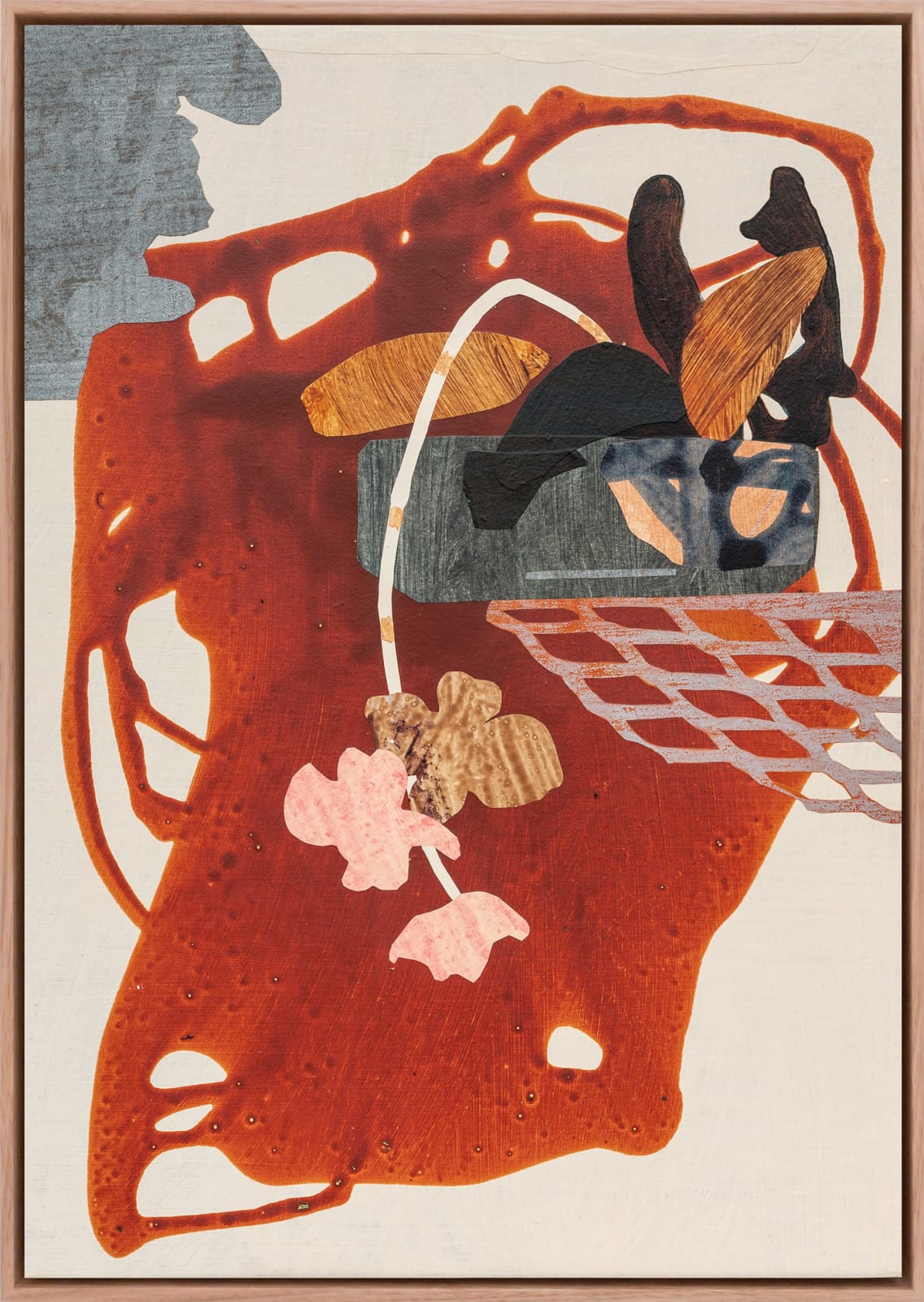 Nicola Moss, Joy With Burnt Orange, 2021
