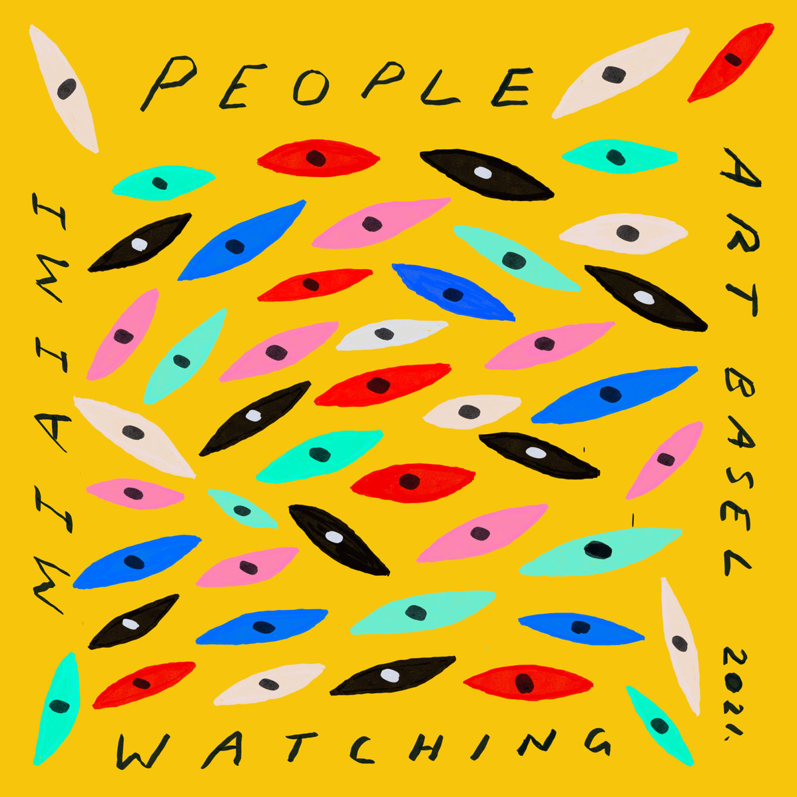 James Ettelson, People Watching, 2021