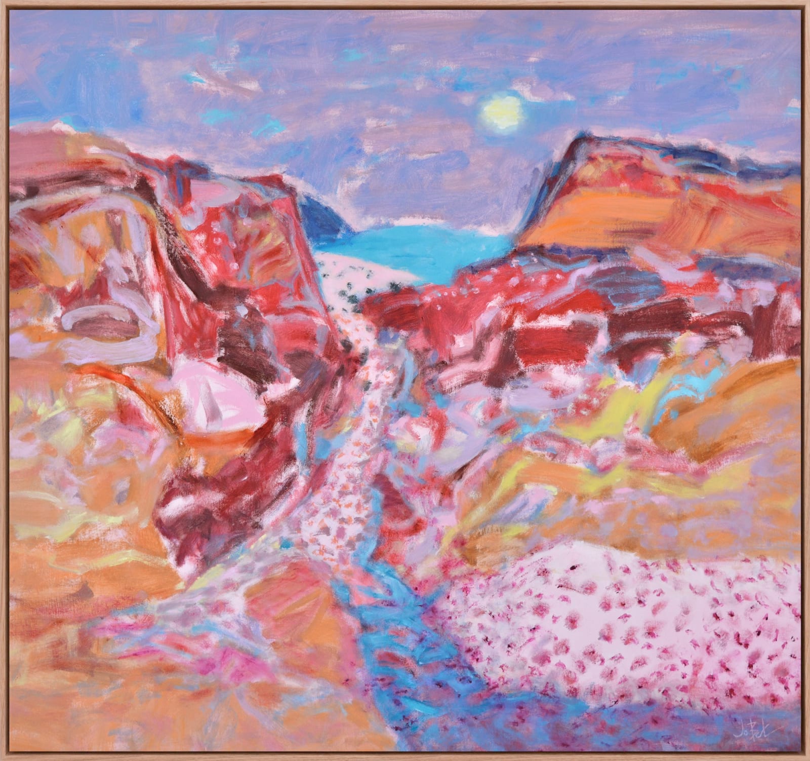 Jo Bertini, Unborn Moon, 2024