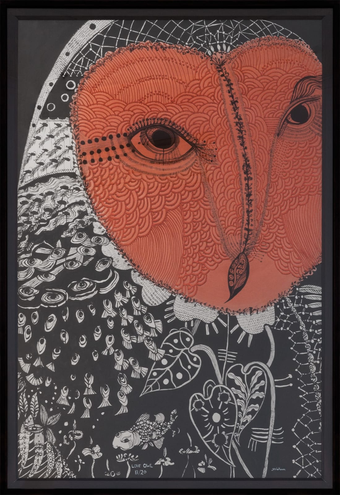 Joshua Yeldham, Love Owl – Morning Bay, 2010