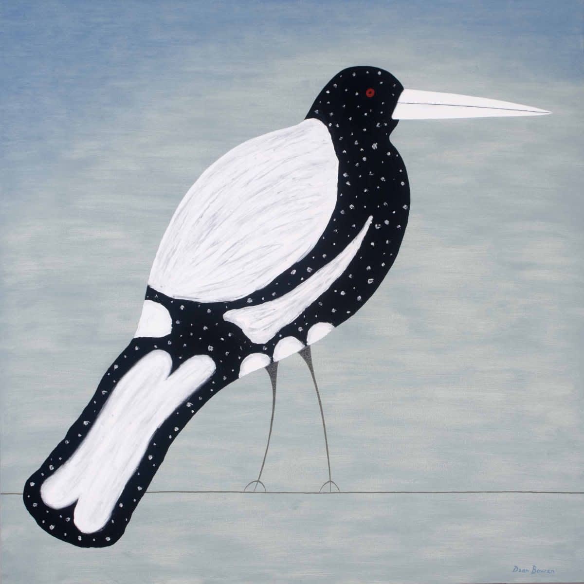 Dean Bowen, Balancing Magpie, 2016