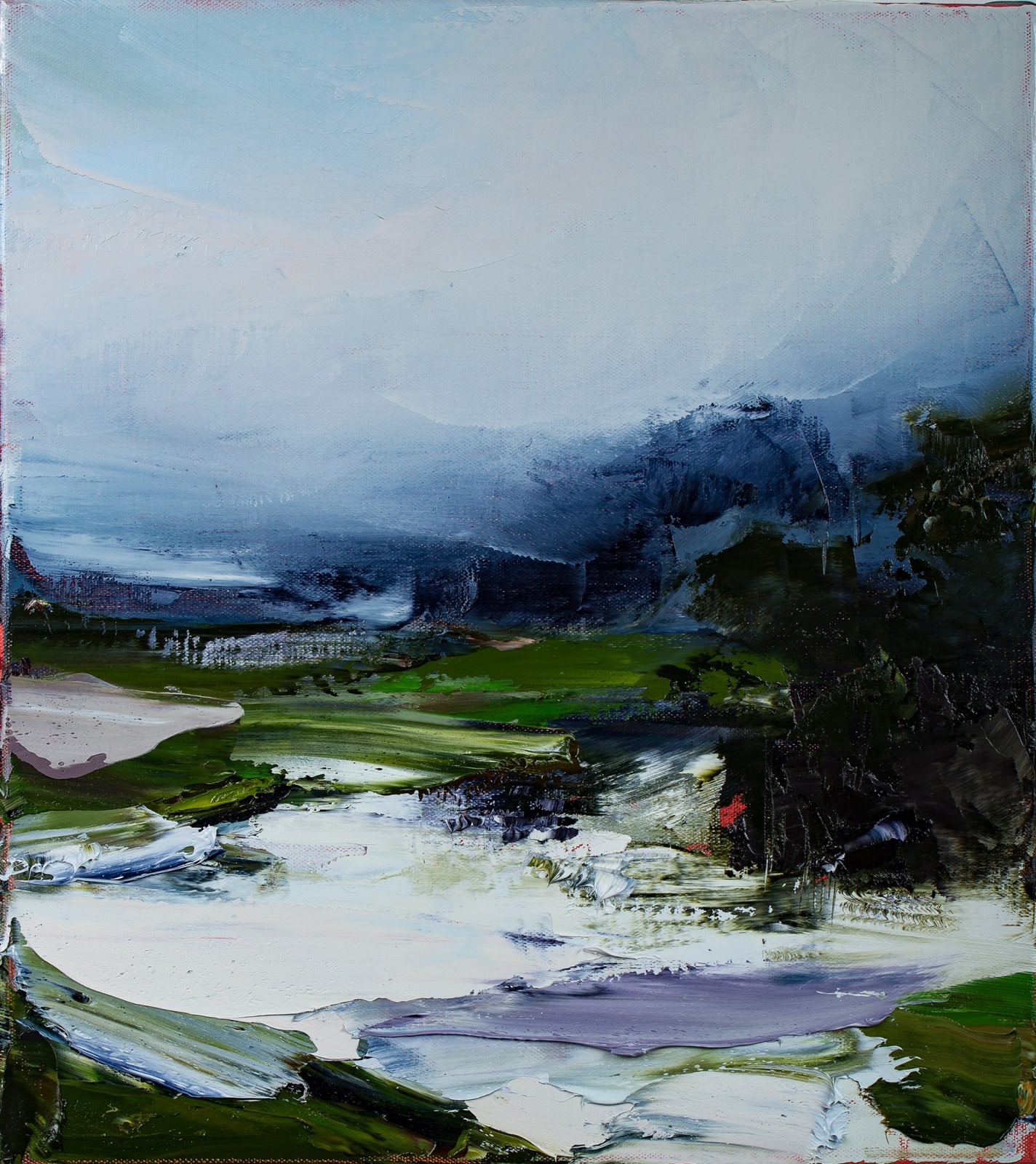 Aaron Kinnane, From where I stand - Morning view, 2017