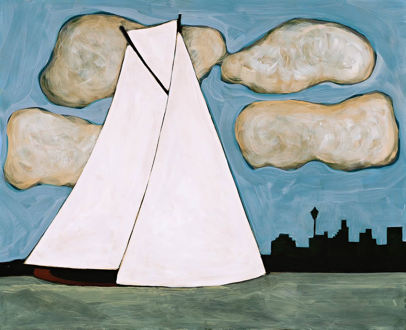 John Baird, Harbour Gaffer, 2016
