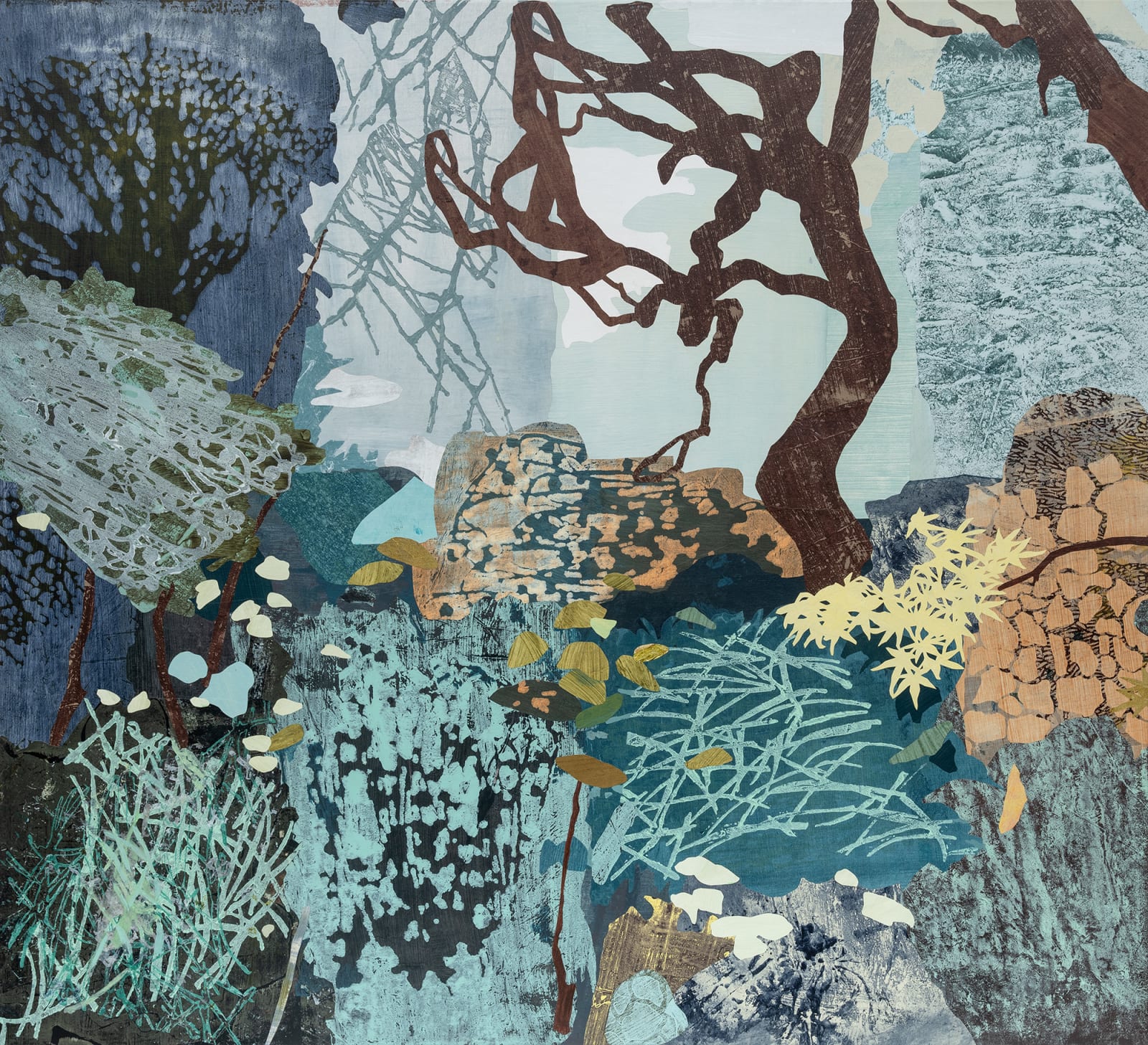 Nicola Moss, Spend Days in Humble Green II, 2021