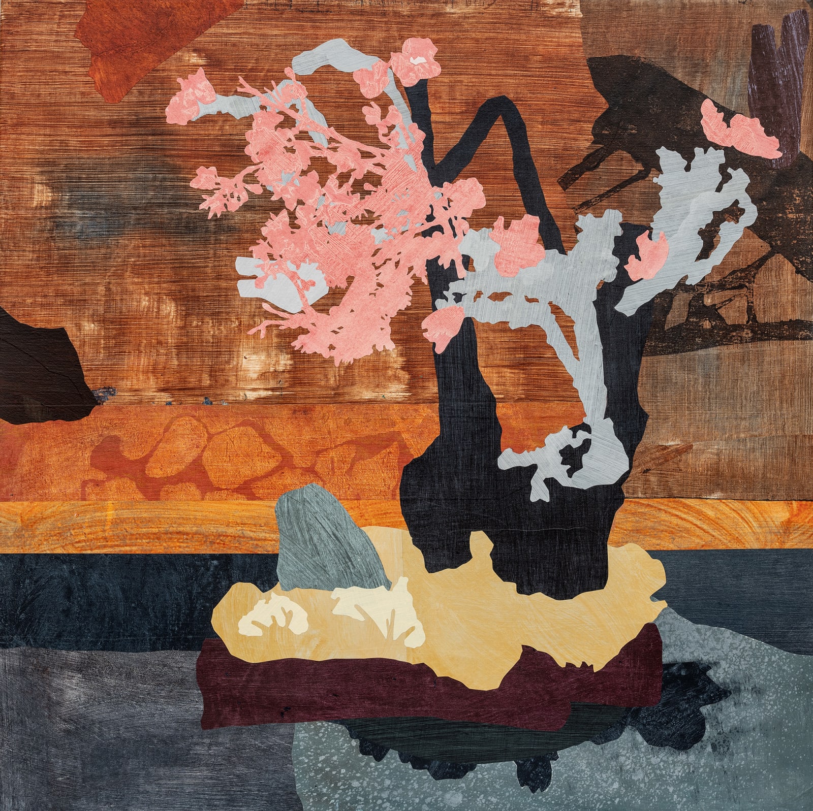 Nicola Moss, Joy With Cherry Blossom, 2022