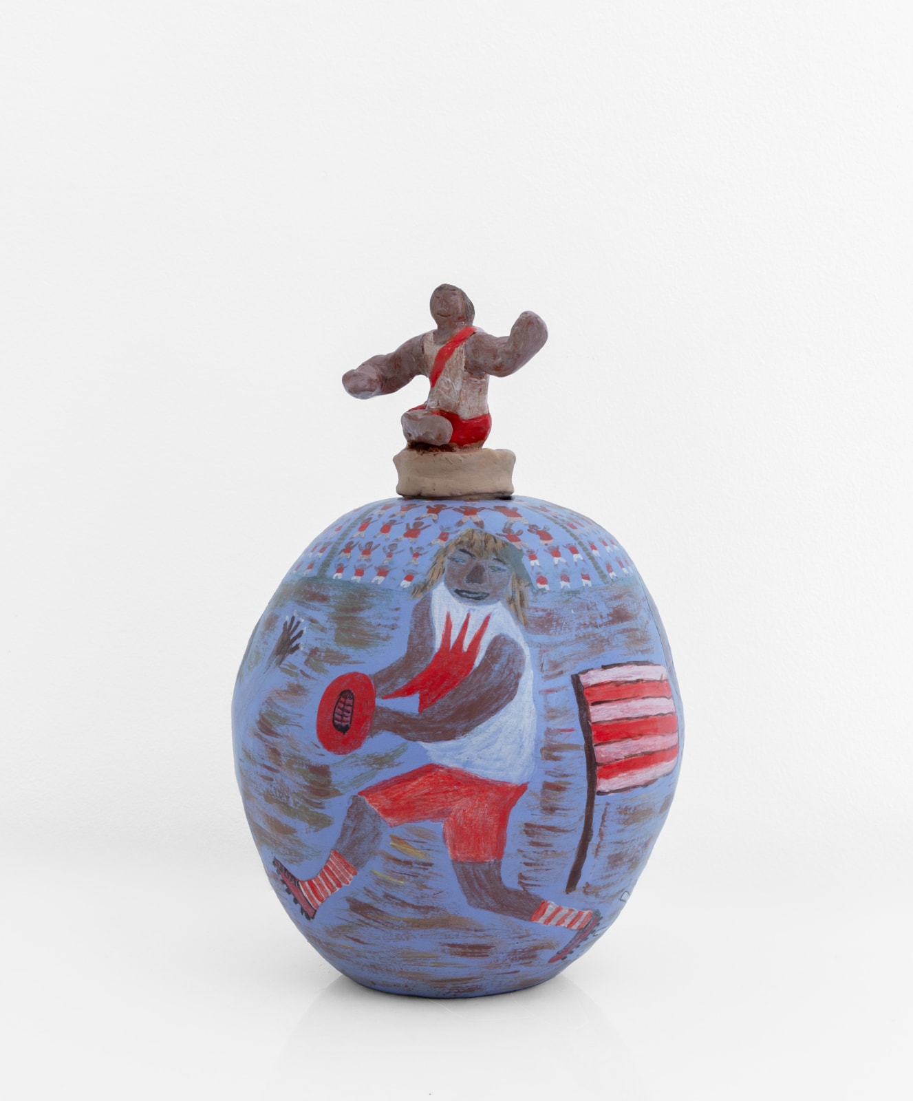 Hermannsburg Potters, Andrew Ebatarinja – Sydney Swans, 2024
