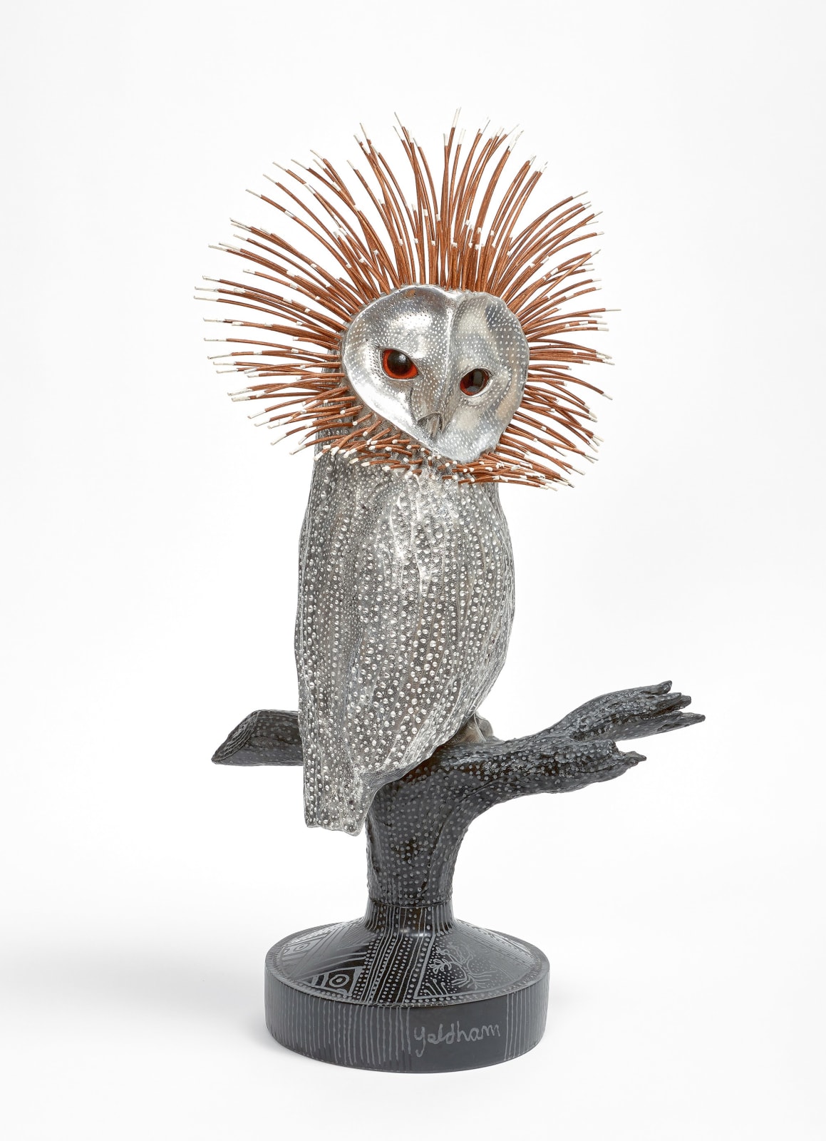 Joshua Yeldham, Silver Owl, 2024