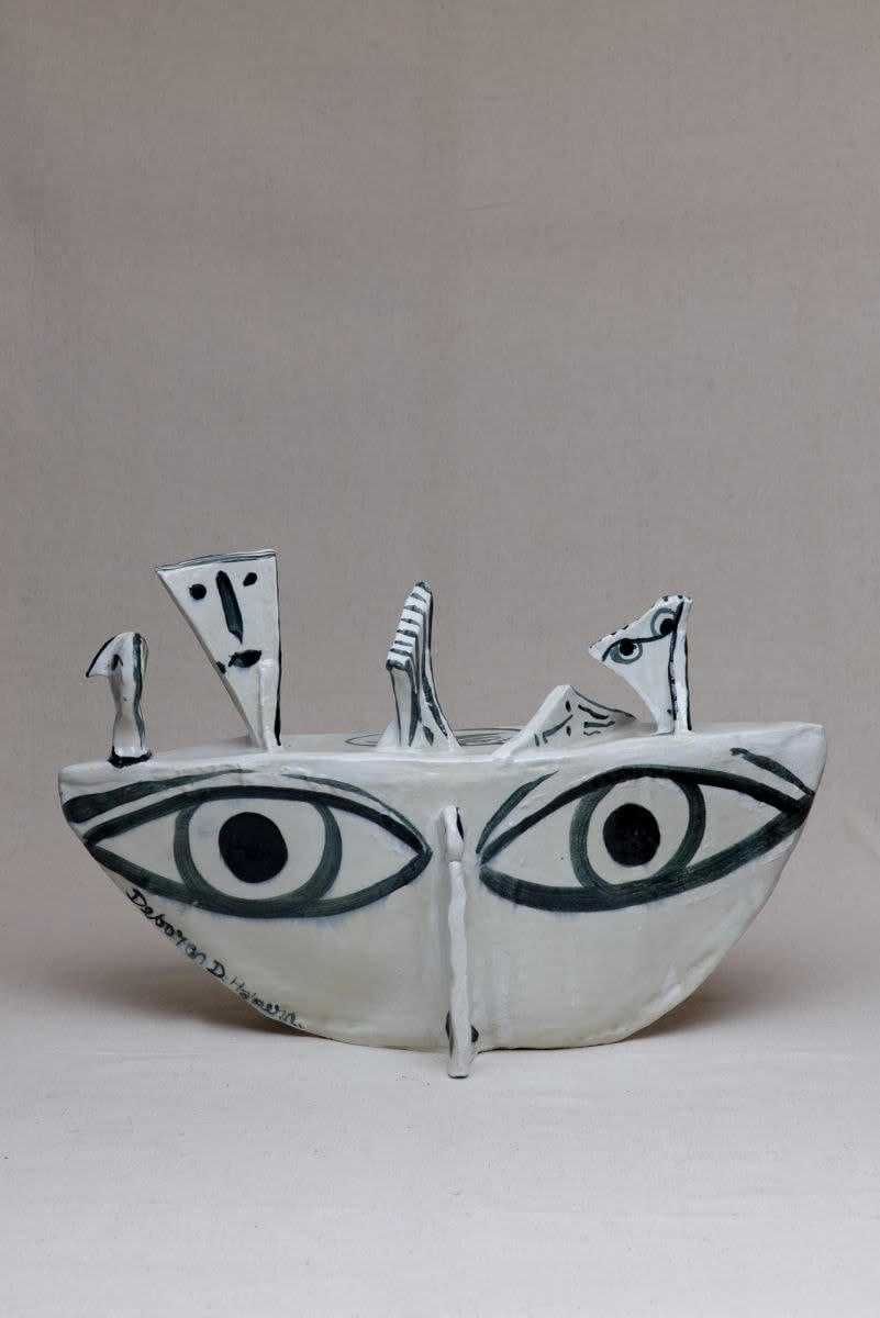 Deborah Halpern, Vessel With Sleeping Dog, 2017