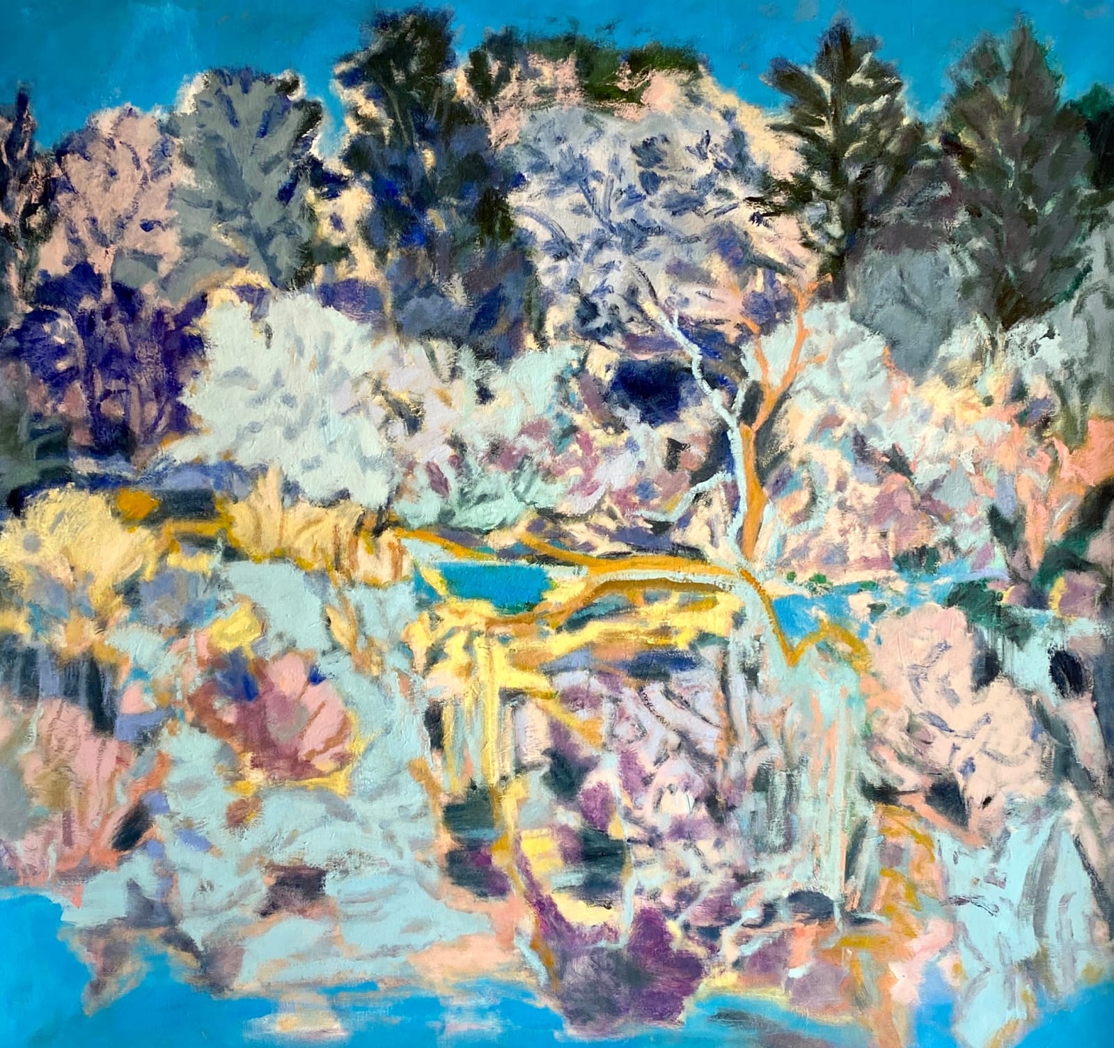 Jo Bertini, Old Water (Native Mound Spring), 2025