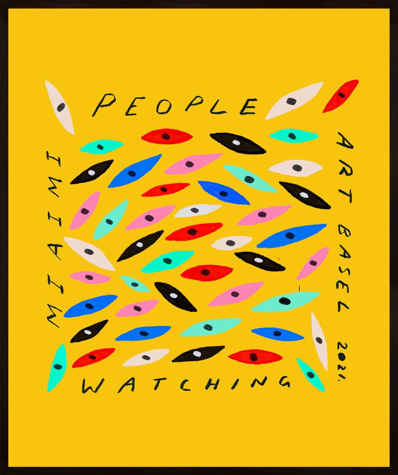 James Ettelson, People Watching, 2021
