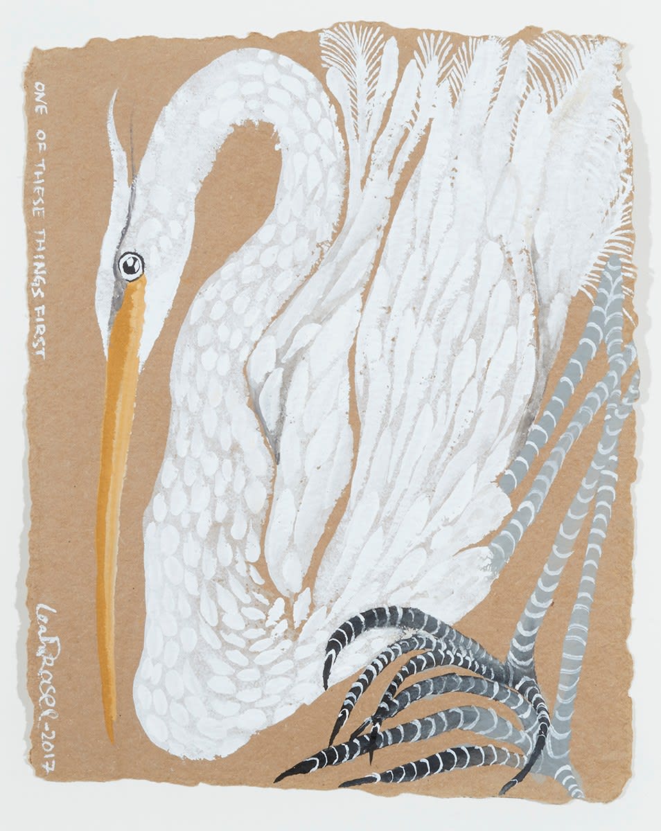 Leah Fraser, One of These Things First I, 2017