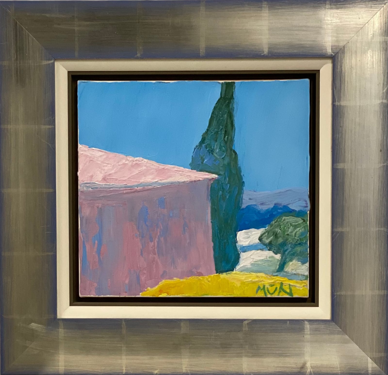 Roger MÜHL, Le mas au cyprès, ca. 2001