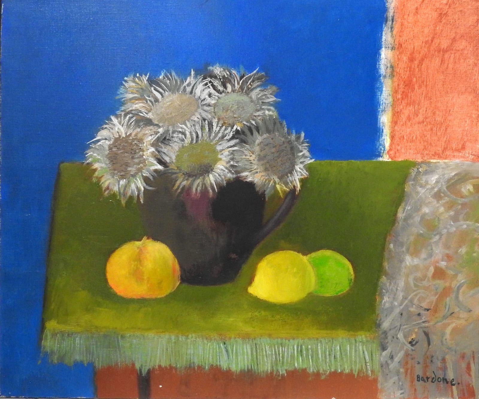 Guy BARDONE, Les chardons de montagne, 1990